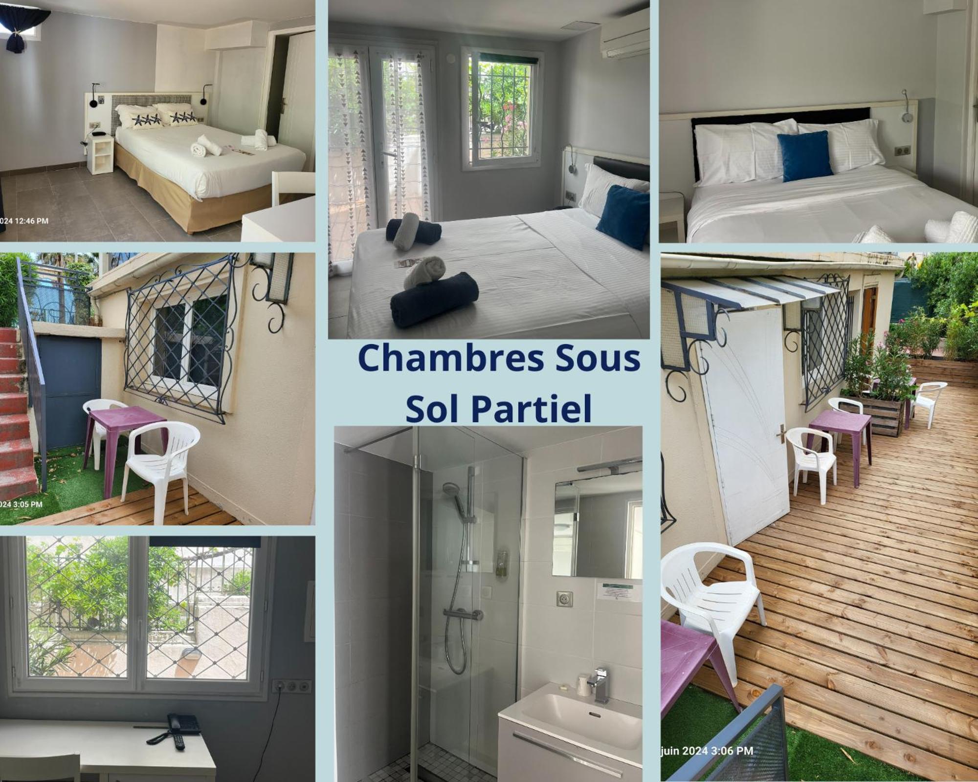 Hotel Flots D'Azur Promenade Des Anglais Nice Bilik gambar
